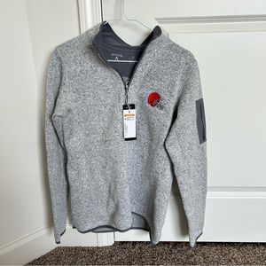Cleveland Browns Quarter Zip NWT